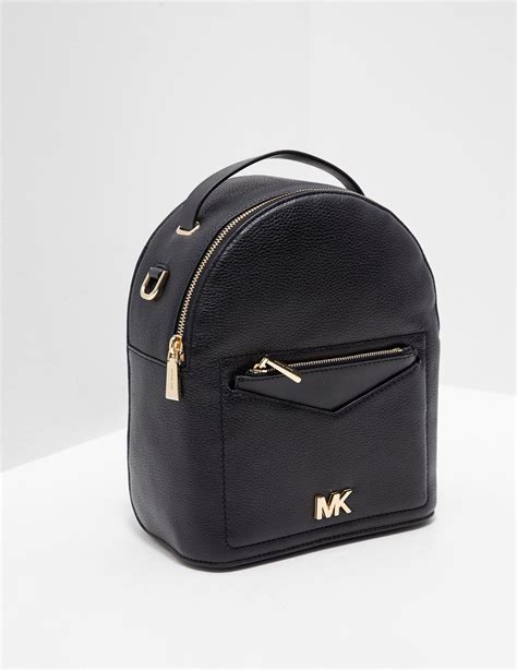 michael kors jessa backpack black|michael kors women backpack.